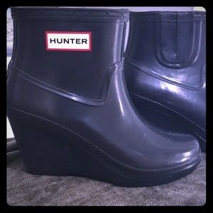 Hunter rain boots, great condition